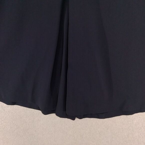 Lauren Ralph Lauren LRL Shorts Womens Size 4 Culottes Navy Blue Knee Length Wide - Picture 9 of 10